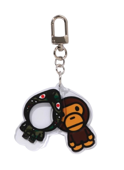 MILO SHARK ACRYLIC KEYCHAIN
